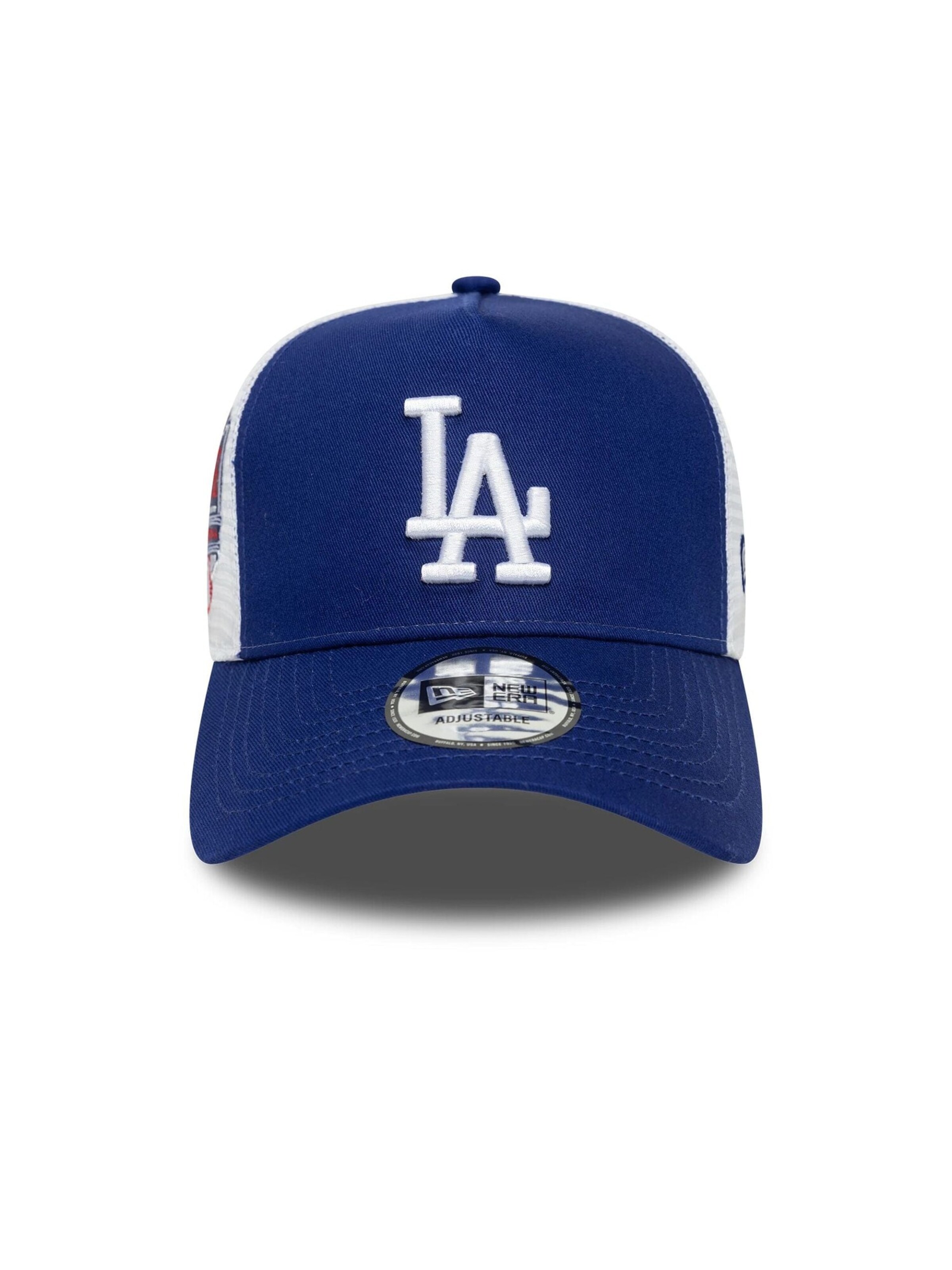 NEW ERA Athletic Cap '9FORTY LA Dodgers MLB Side Patch' in Blue: front