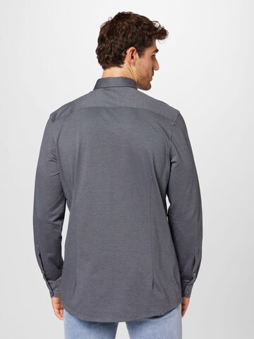 OLYMP Regular fit Button Up Shirt in Grey