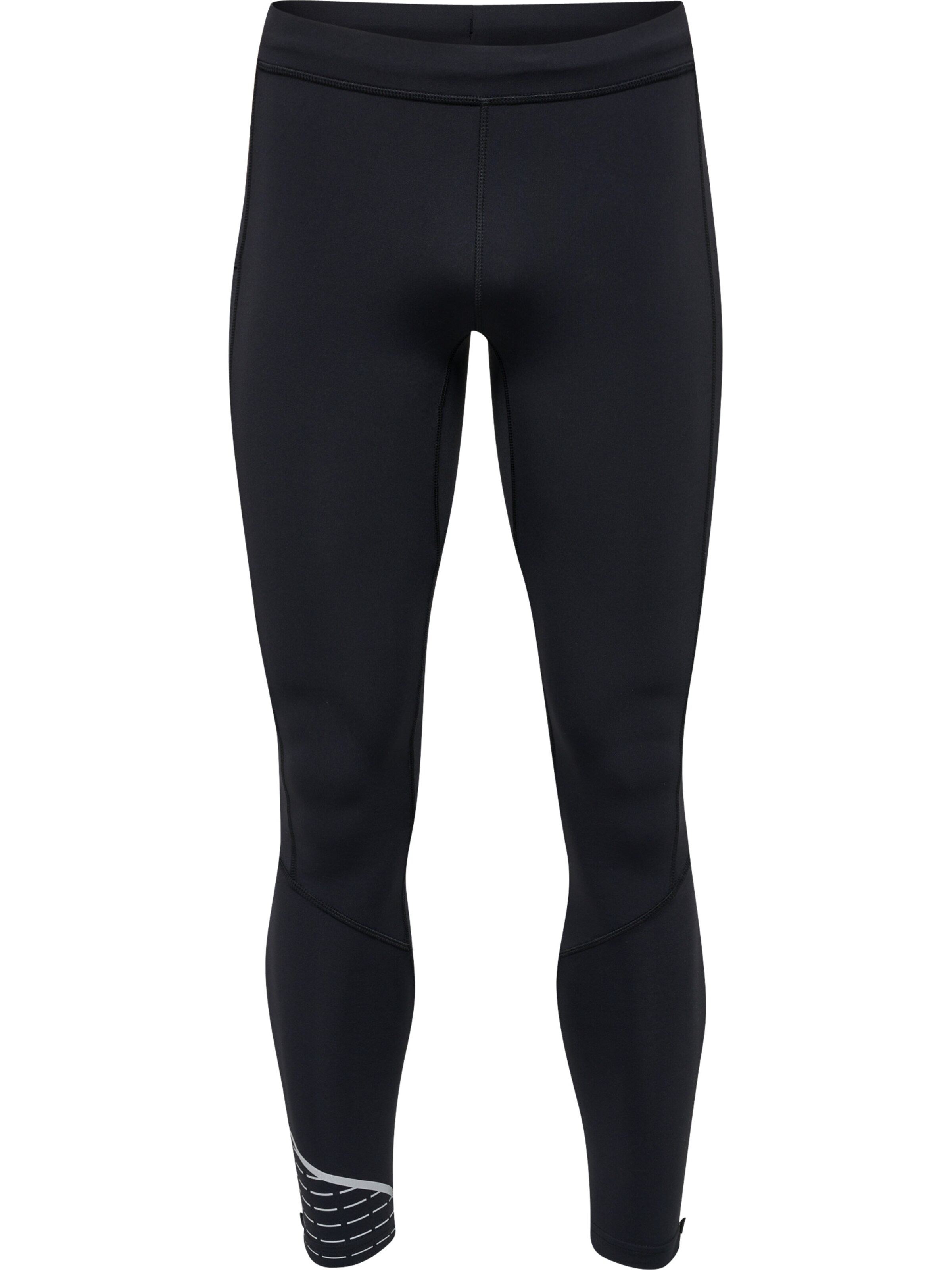 Newline Skinny Sportsbukser i sort: forside