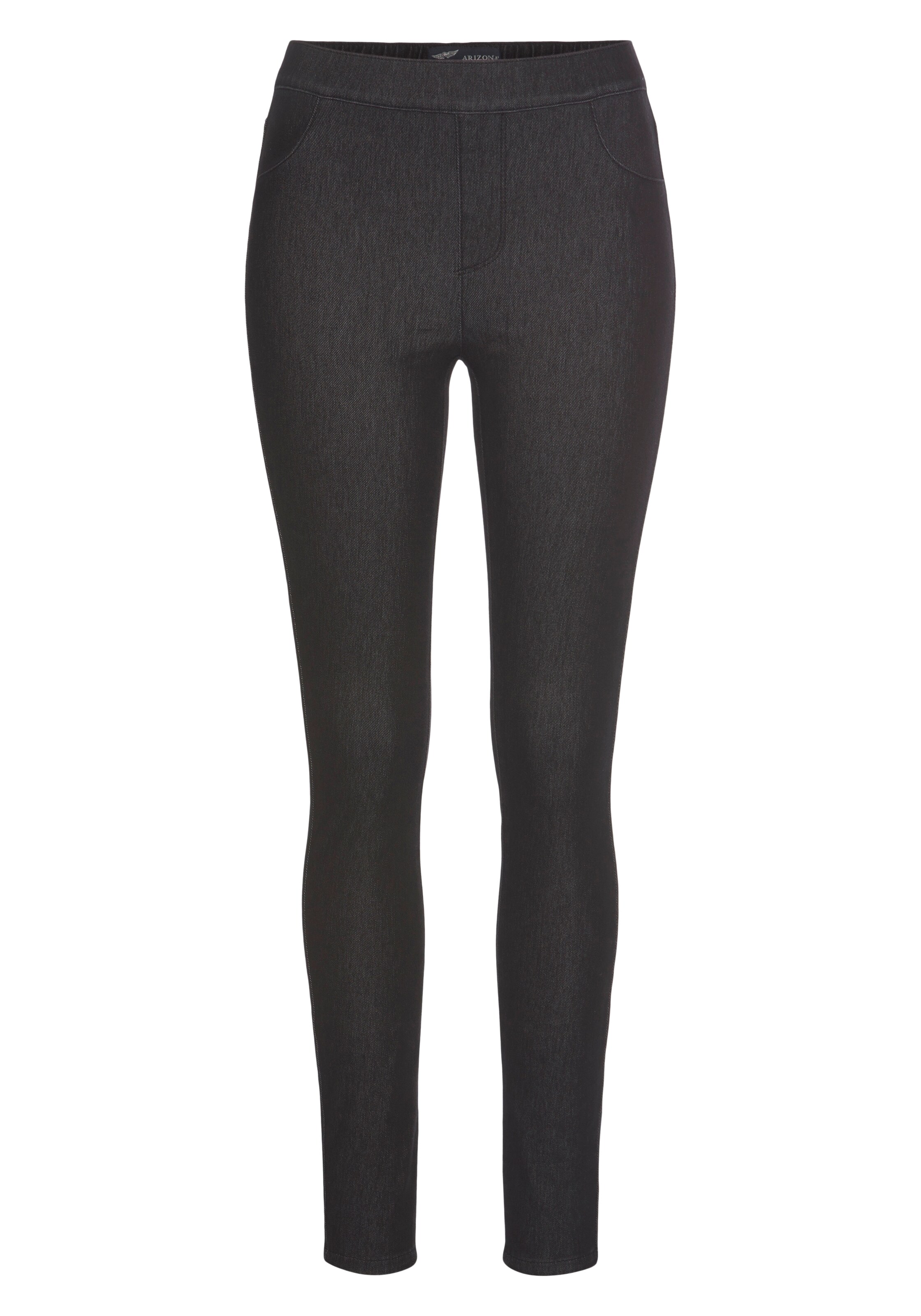 ARIZONA Skinny Jeans in Black: front