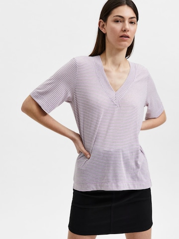 SELECTED FEMME Shirt 'Ivy' in Lila
