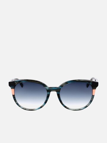 Longchamp Zonnebril in Blauw