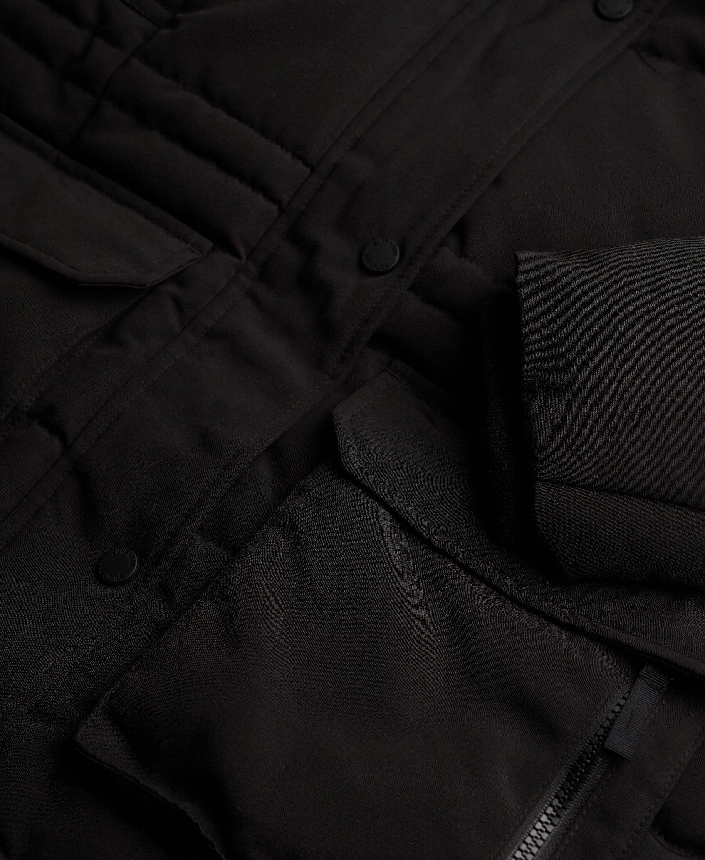 Manteau d’hiver 'Everest' Superdry & Co en noir