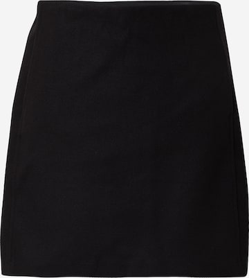Vero Moda Curve - Falda 'VMCFORTUNEALLISON' en negro: frente