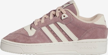 ADIDAS ORIGINALS - Sapatilhas baixas 'Rivalry' em roxo: frente