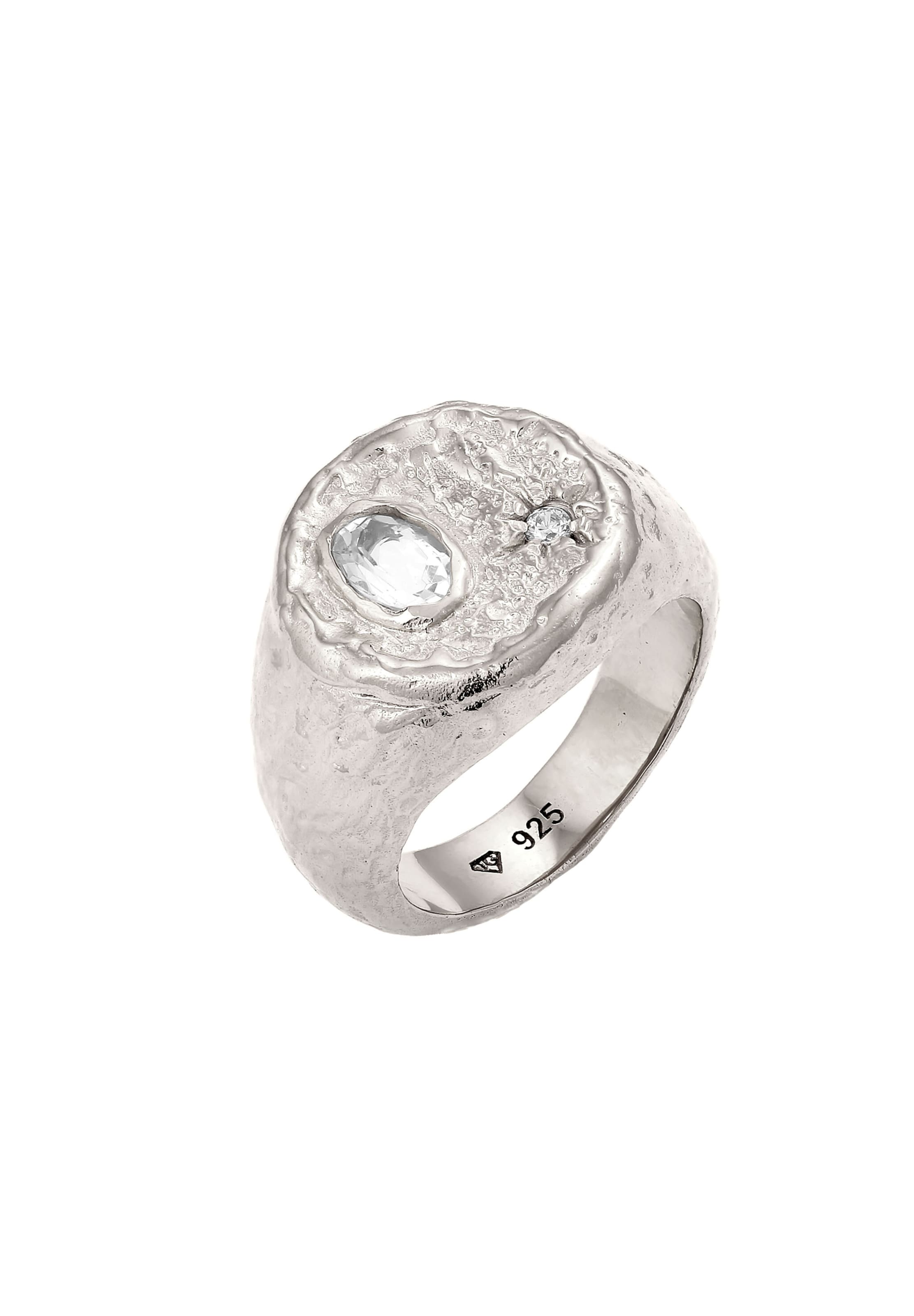 Haze&Glory Ring in Silber: Vorderseite