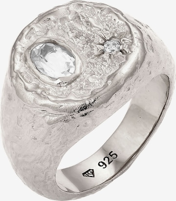 Bague Haze&Glory en argent : devant