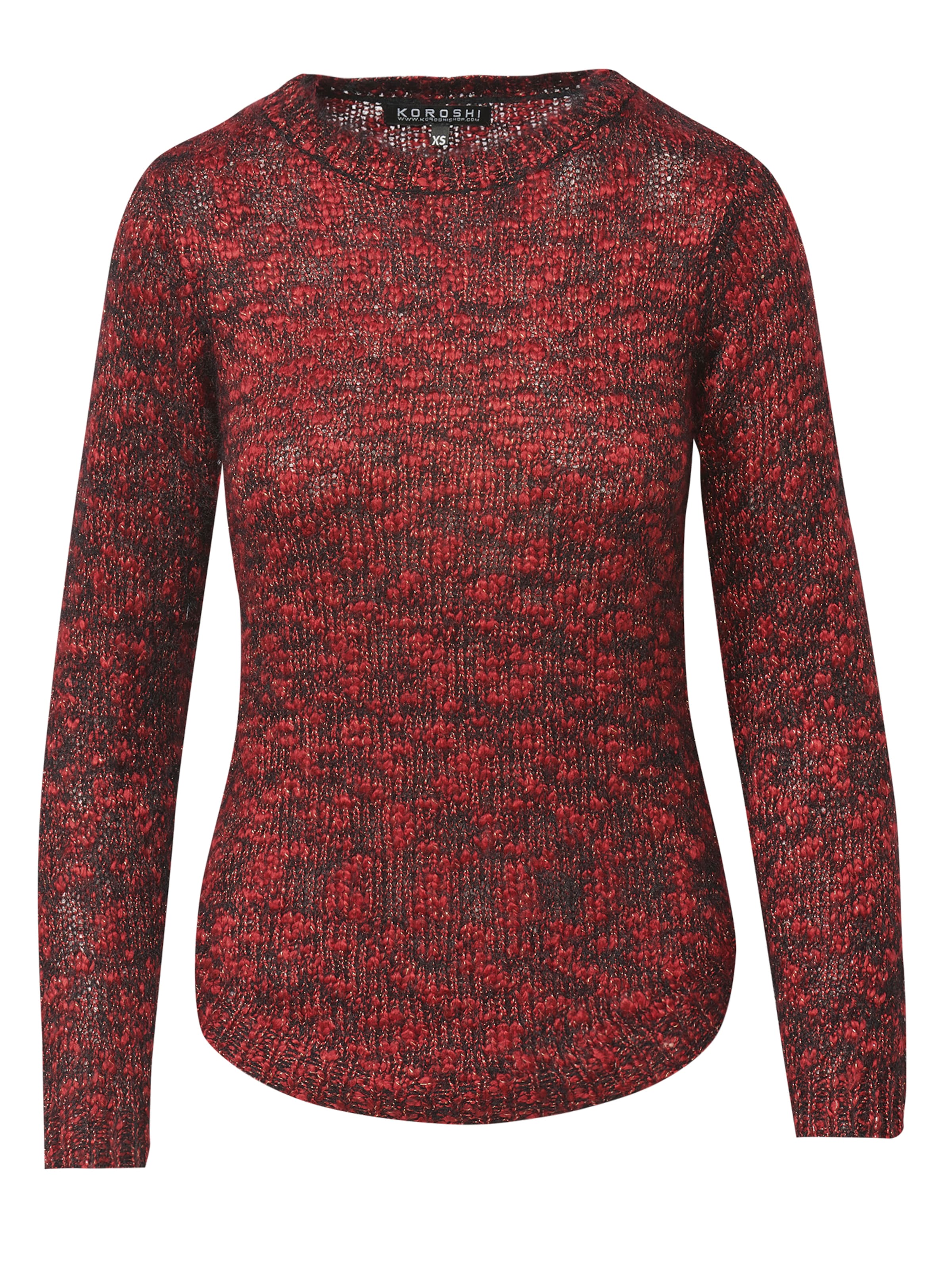 KOROSHI Sveter - Červená: predná strana