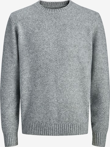 Jack & Jones Premium Jack & Jones Strickpullover in Grau: Vorderseite