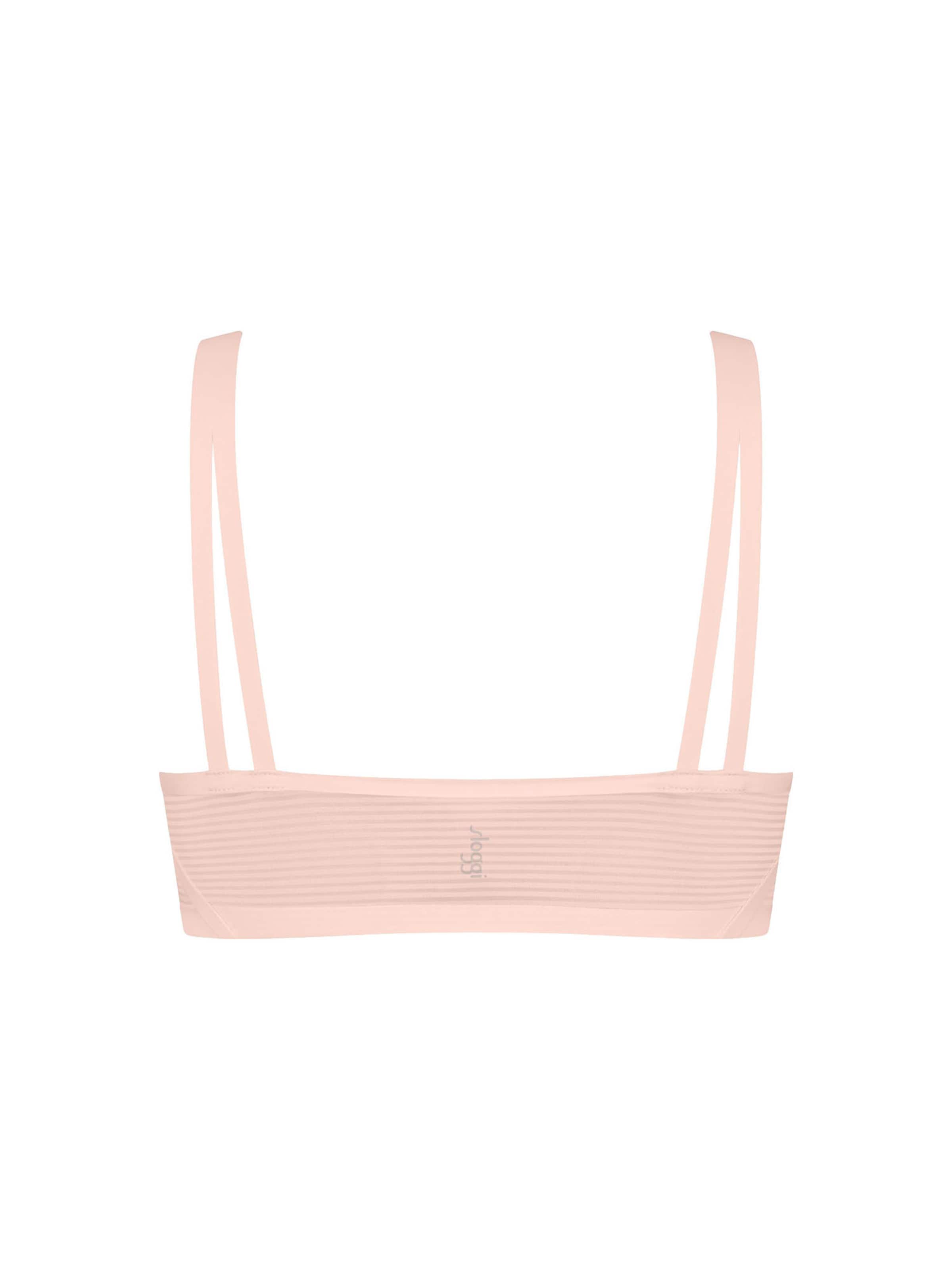 SLOGGI Bralette Bra ' Blue ZERO Feel Air ' in Pink