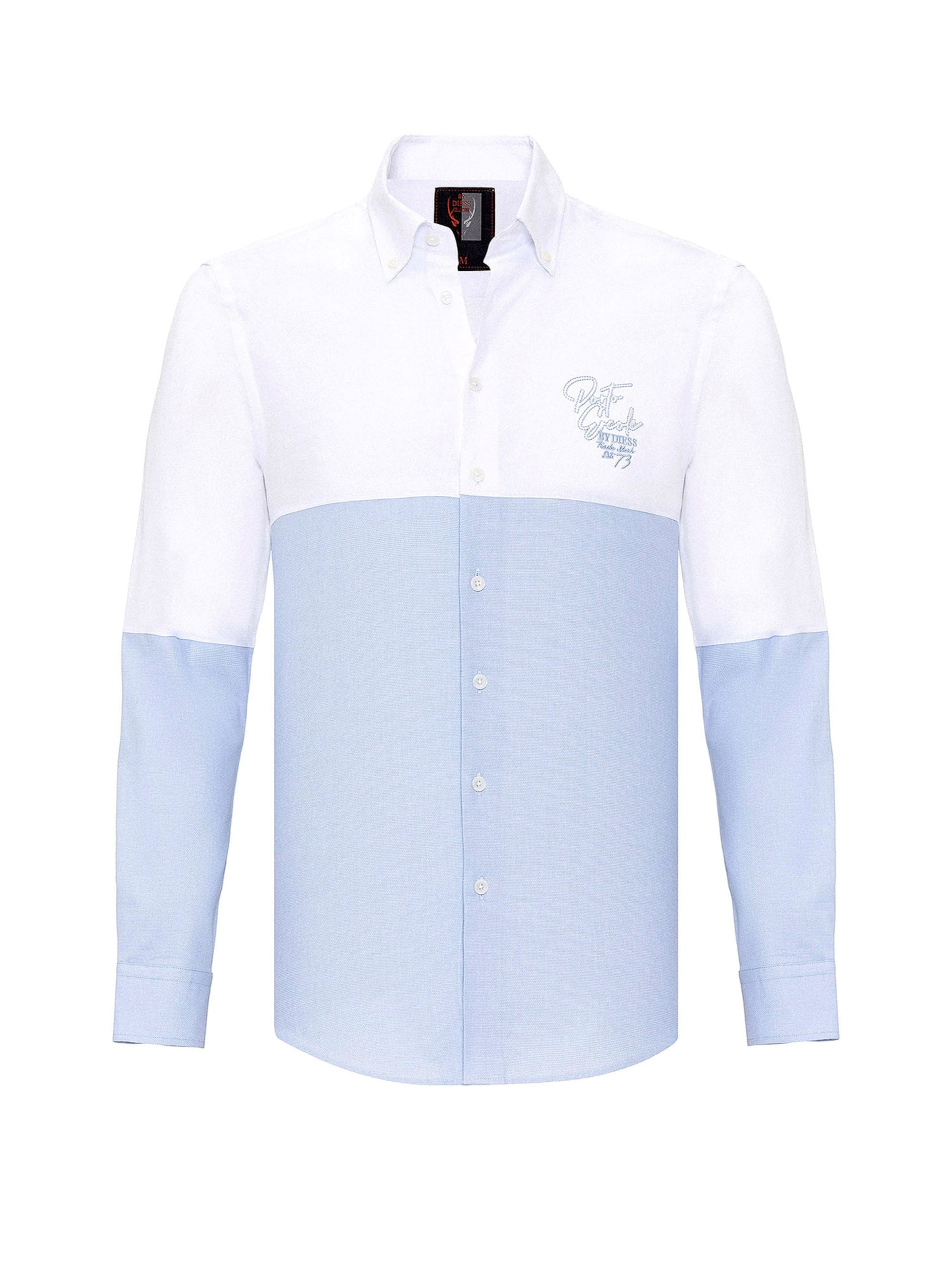 By Diess Collection Rovný strih Košeľa - Biela: predná strana