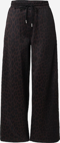 OH APRIL Wide Leg Hose 'Kael' in Braun: Vorderseite