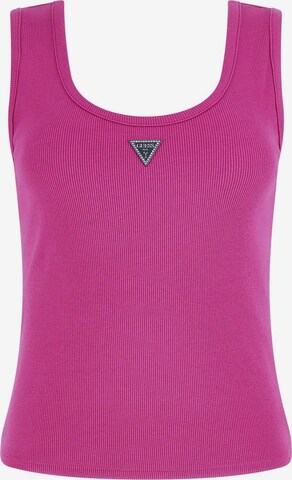 GUESS Top in Purple: front