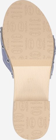 Scholl Iconic Muiltjes 'PESCURA JANE' in Blauw