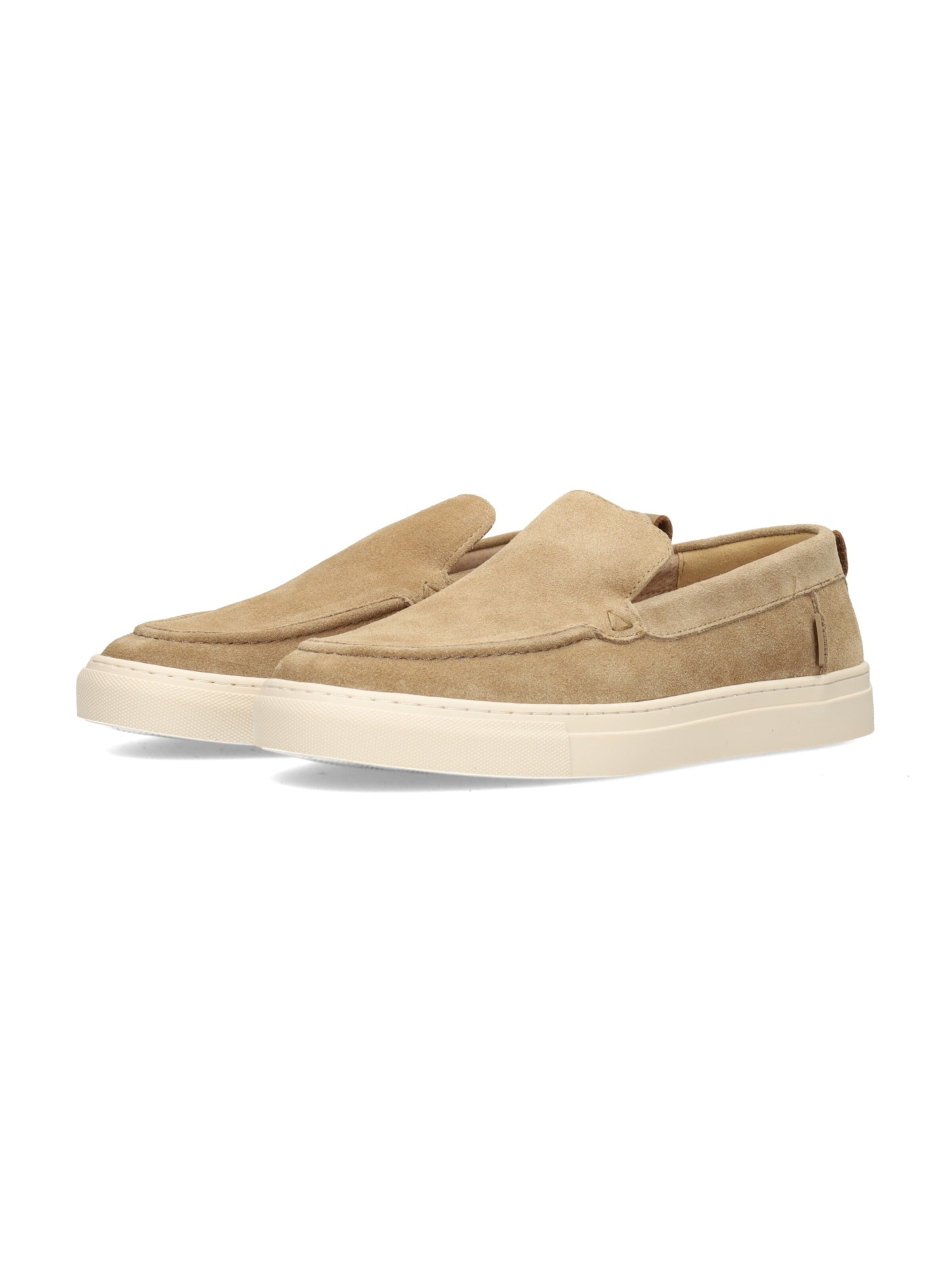 Poelman Instappers 'Poelman MATHIJS Herren Loafer' in Beige