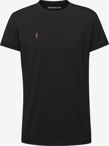 MAMMUT T-Shirt ‘Seon Alpinist’ in Schwarz: Vorderseite