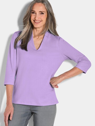 T-shirt Goldner en violet : devant