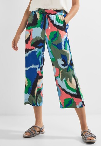 CECIL Wide leg Pants in Mixed colors: front