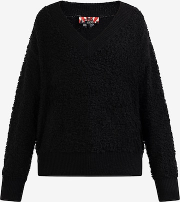 Pull-over 'Nolie' myMo ROCKS en noir : devant