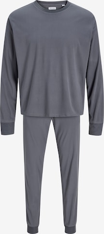JACK & JONES Strój domowy 'JACSOLID' w kolorze szary: przód