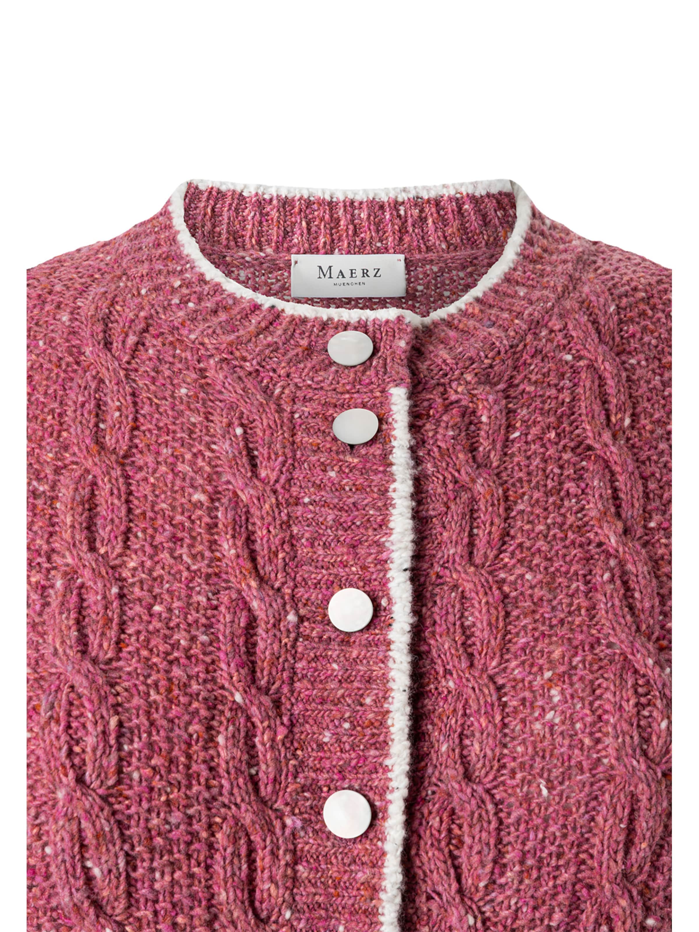 Cardigan MAERZ Muenchen en rouge