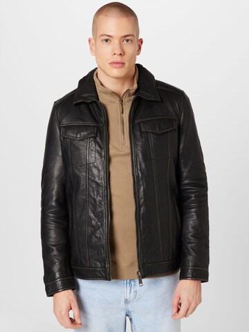 Maze Between-Season Jacket in Black: front