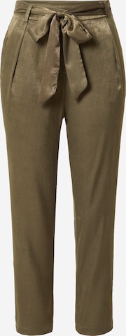 Kotonregular Hlače na crtu - zelena boja: prednji dio