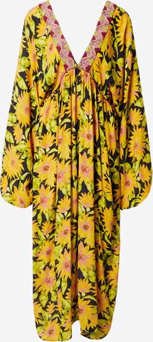 Robe Warehouse en jaune : devant