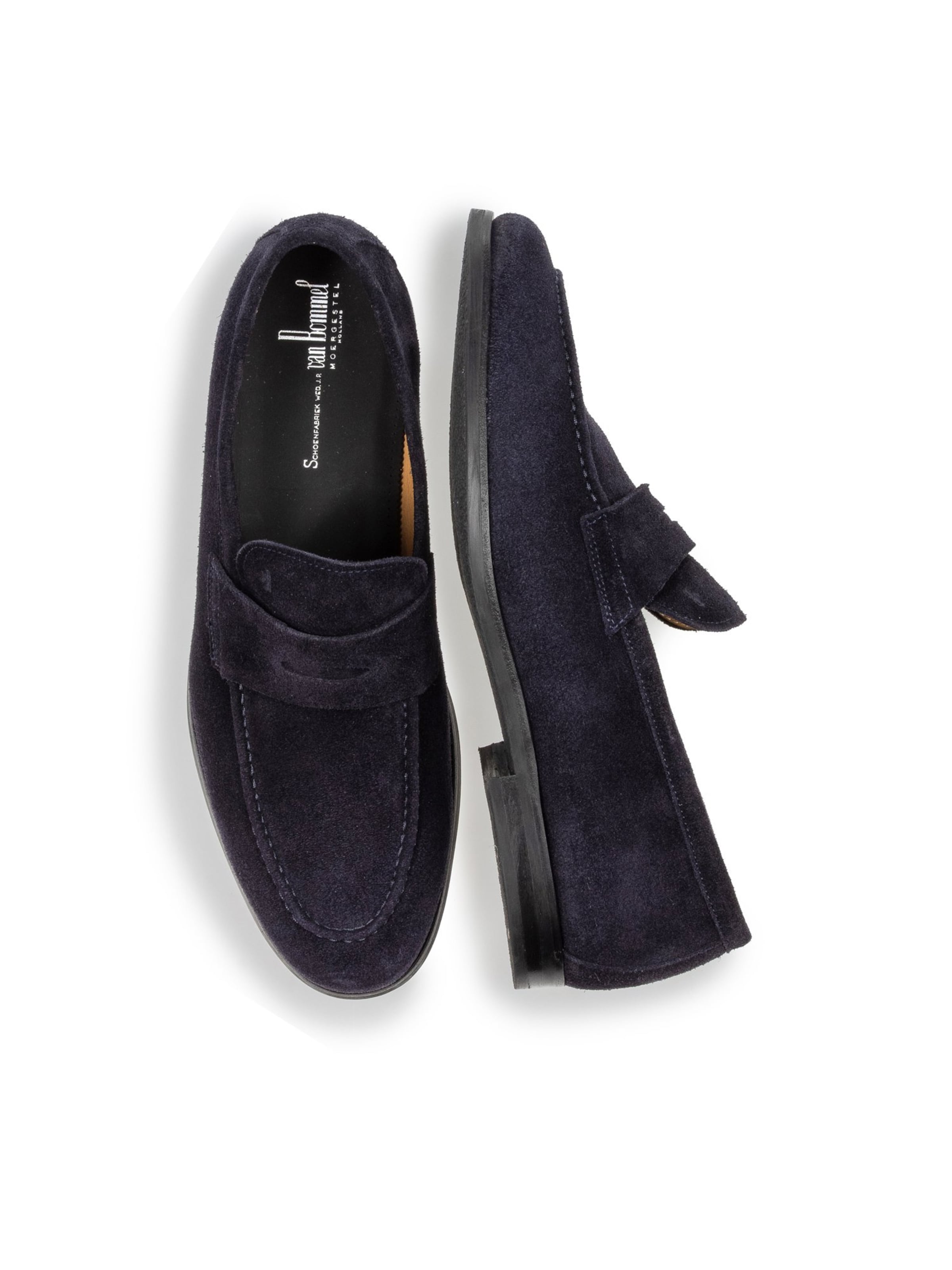 Mocassin 'Reda 02' Floris van Bommel en bleu