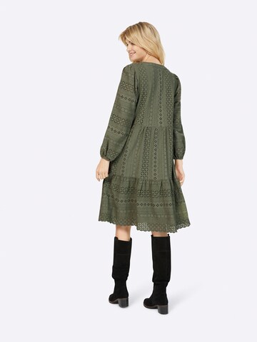 heine Shirt Dress in Green