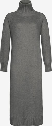 Cashmere Stories Knitted dress in Grey: front