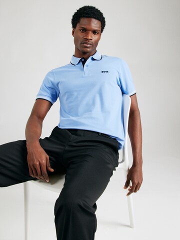 T-Shirt 'Paul' BOSS en bleu : devant