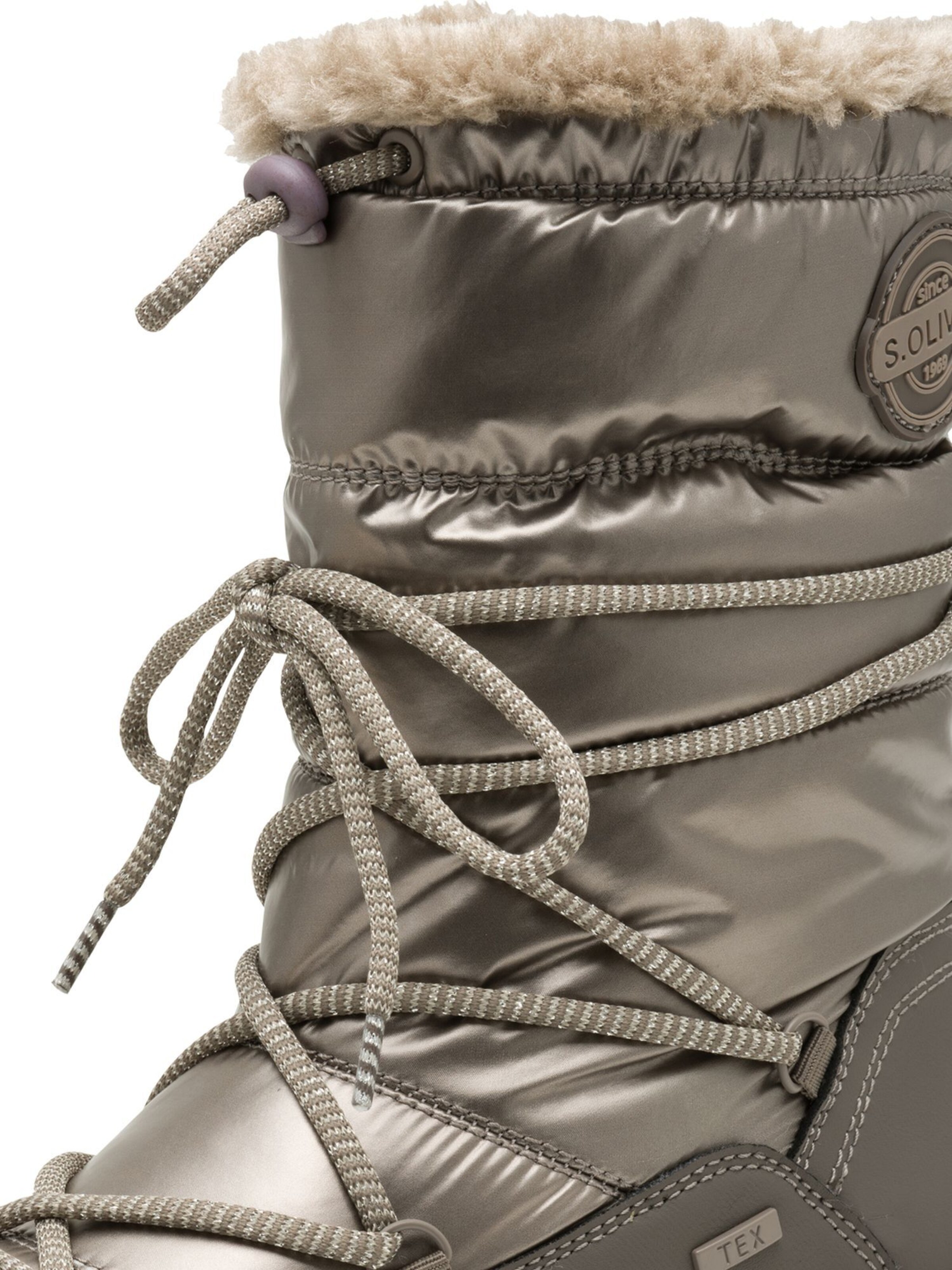 s.Oliver Snowboots in Bronze
