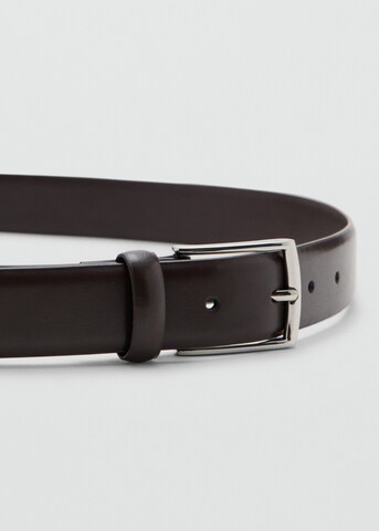 MANGO MAN Belt 'Basic' in Brown