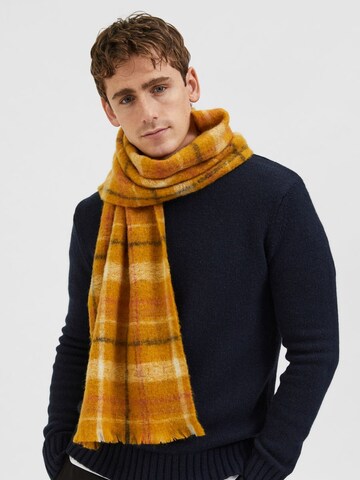 SELECTED HOMME Schal in Gelb: Vorderseite