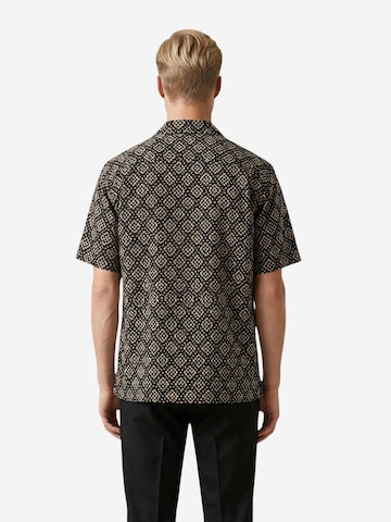 Regular fit Camicia 'GL1018TB' di Gianni Lupo in nero