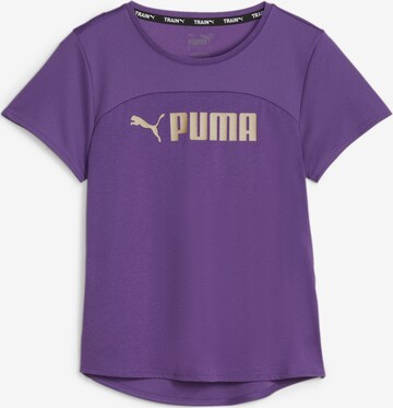 PUMA Functioneel shirt in Lila: voorkant