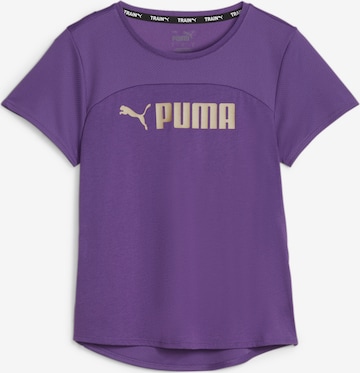 PUMA Performance Shirt in Purple: front