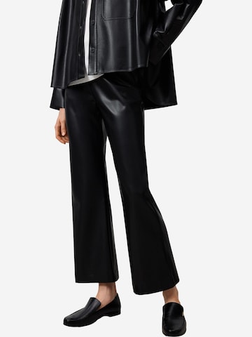 Adolfo Dominguez Flared Trousers in Black