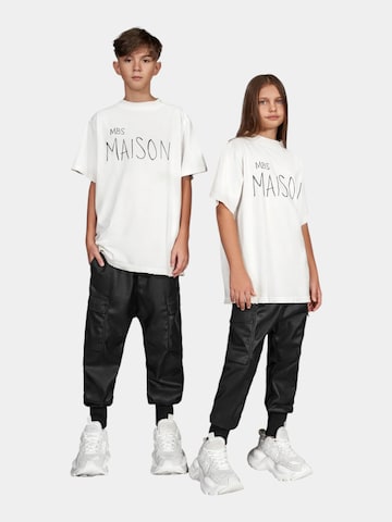 Made By Society Shirt 'RAW T-shirt - T37582' in White