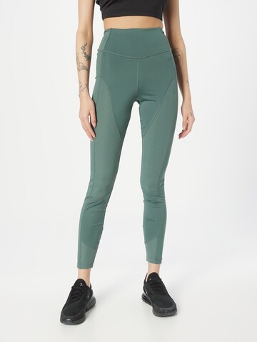 ABOUT YOU Skinny Sportovní kalhoty 'Lulu' – zelená: přední strana