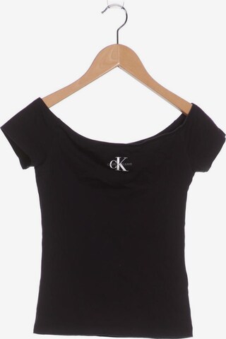 Calvin Klein Jeans T-Shirt S in Schwarz: predná strana