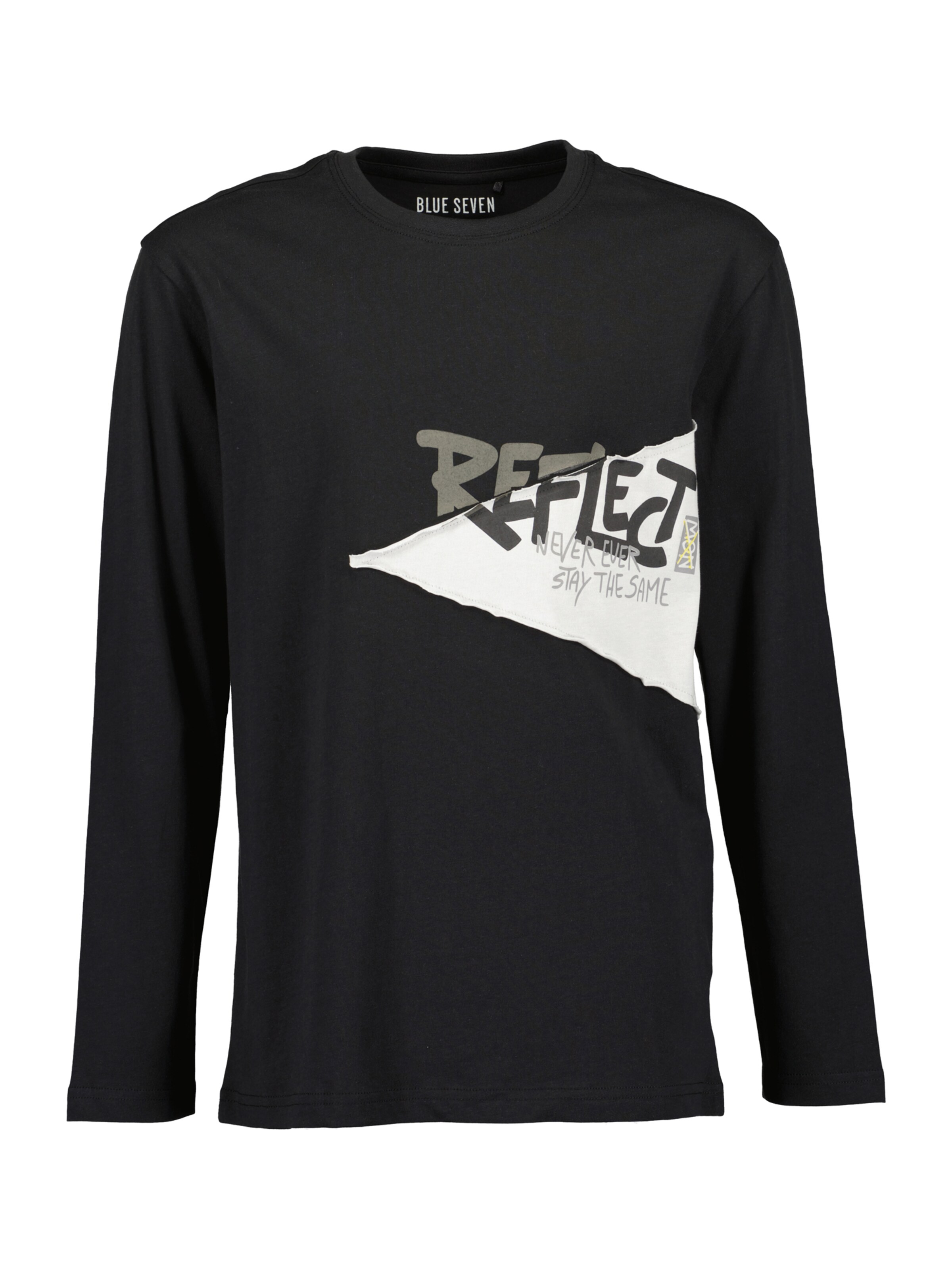 BLUE SEVEN Shirt in Black: front