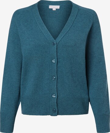 Brookshire Knit Cardigan in Blue: front