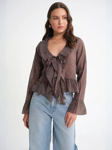 Chemisier MixRay en marron