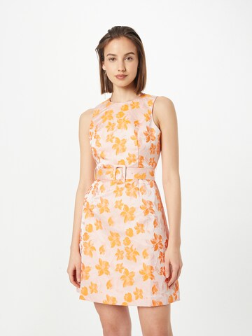 Coast Dress in Orange: front