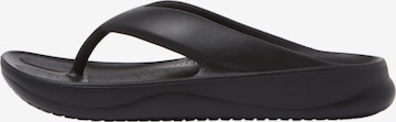 PUMA Beach & Pool Shoes 'Wave' in Black: front