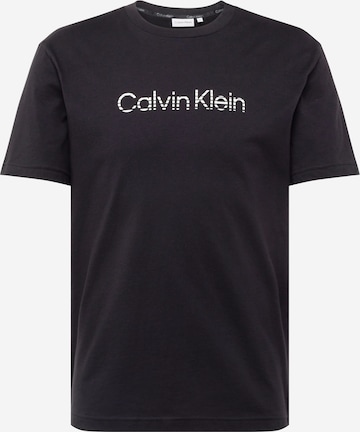 Calvin Klein Футболка в Черный: спереди