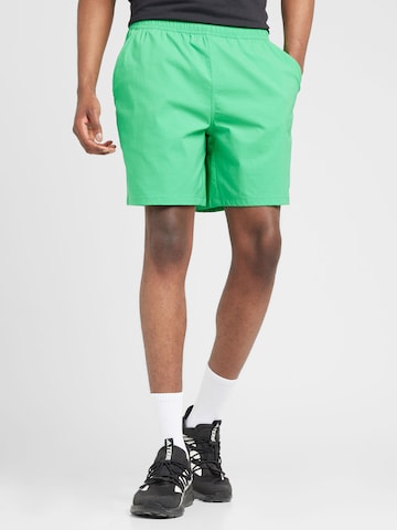 THE NORTH FACE Regular Workout Pants in Green: front