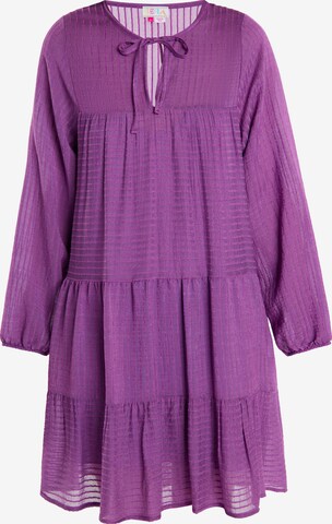 IZIA Dress in Purple: front